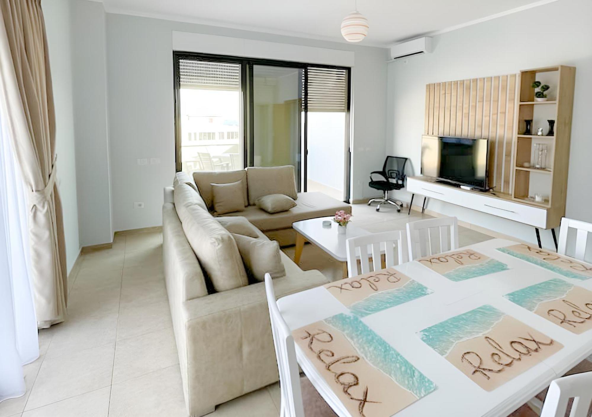 Yellow Building Apartment Durres